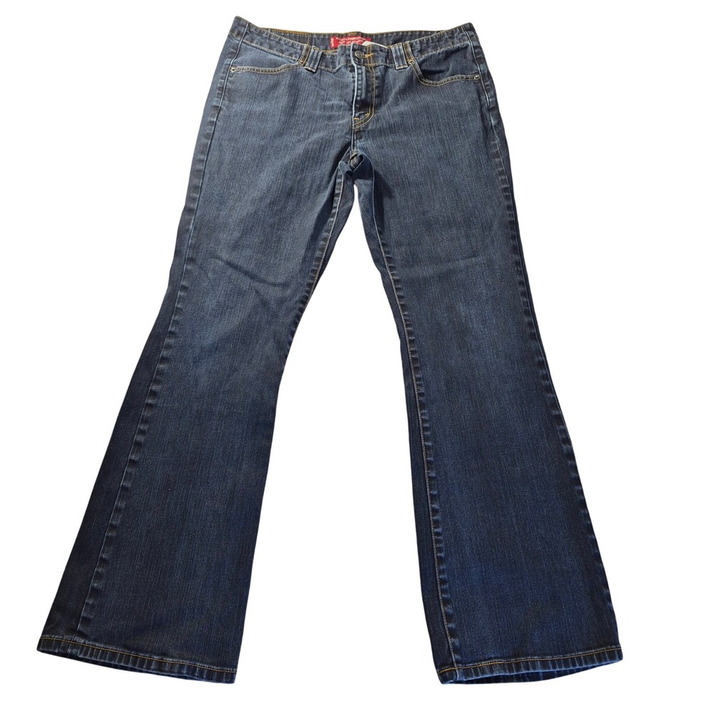 Levi's‎ 525 Nouveau Downtowner Womens 14M Plus Size Bootcut Stretch Denim Jeans